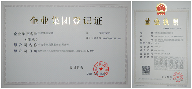 中物華商集團股份有限公司正式成立